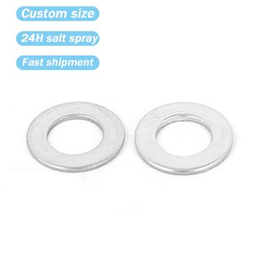 China OEM Custom Carbon Steel Split ss304 ss316 DIN125A M6 Aluminum Flat Spring Washer Fastener Round Belleville Washer for sale