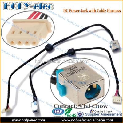 China Laptop DC power jack in connector with cable wire for Acer travelmate 5760 90W DD0ZRJPB100 for sale