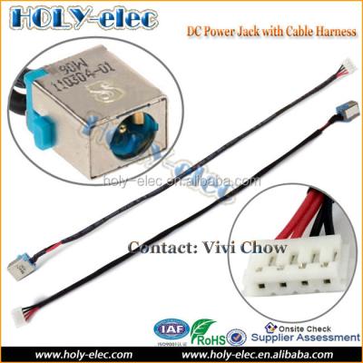 China Power DC POWER SOCKET ACCEPTING JACKS PLUG INTO CABLE HARNESS FOR ACER ASPIRE 7250-3281 7250-0209 90w (PJ796) for sale