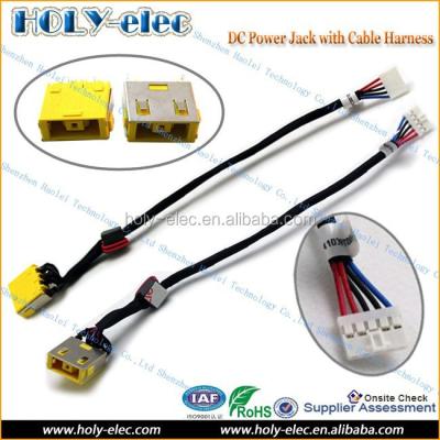 China Power DC Power Socket Jack Port and Cable Wire for Lenovo G500 G505 G500S G505S G510 (PJ608) for sale