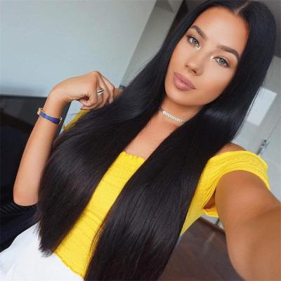 China Body Wave 13x4 Lace Front Wigs Human Hair Pre Plucked With Baby Hair Straight Human Hair Wigs 9A Brazilian Lace Frontal Wigs Glueless for sale