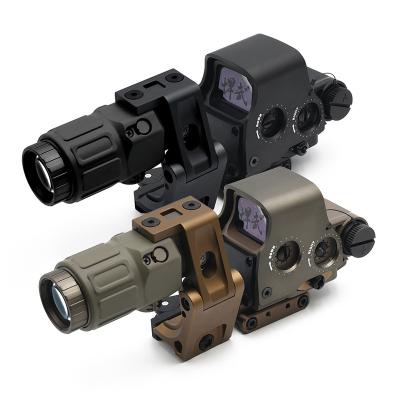 China Aluminium Alloy Factory High Quality 558 Red Dot Holographic Sight Fast Riser mount with G33 3X Magnifier Sight Scope FTC Mount Combo for sale