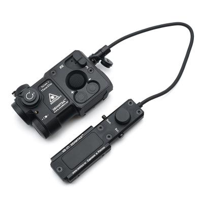 China Aluminum Alloy New High-Quality Facorty Wholesale Tactical Metal Visible Green and IR Laser Sight with Adjustable Remote Switch for sale