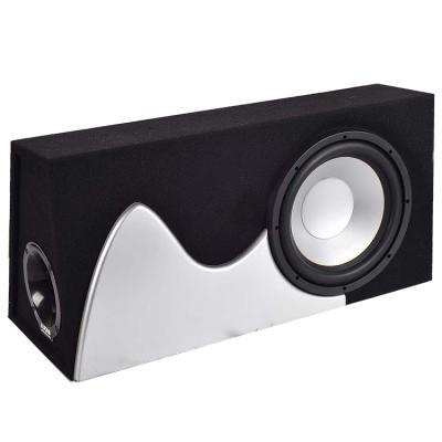 China Car Audio System JLD AUDIO 12 Inch Vented Subwoofer Passive Slim Enclosure Box for sale