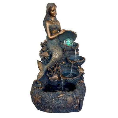 China Modern Hot Item Resin Feng Shui Fountain Water Feature for sale