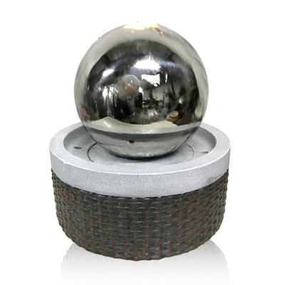 China Europe Customizable Spherical Fountain Indoor Fountain with Water Up and Down Water Flow for sale