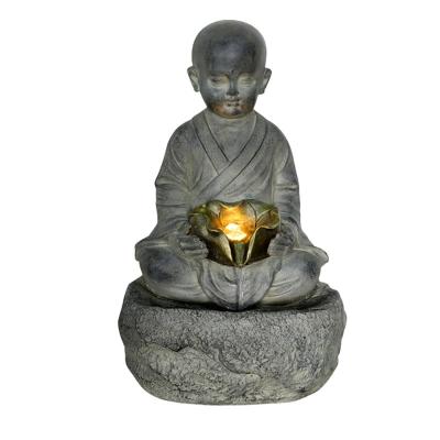 China China home polyresin buddha statue indoor decorative water fountain for sale for sale