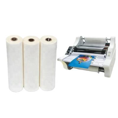 China BOPP Moisture Proof Moisture Proof Roll Glossy Thermal Lamination Film Thickness 24micron for sale