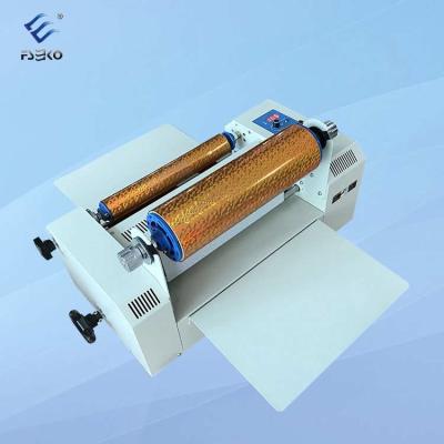 China For Laminating Film For Laminating Film EKO-350 1190W Manual Rewinding Hot Roll Laminator For Laminating Film OEM&ODM for sale