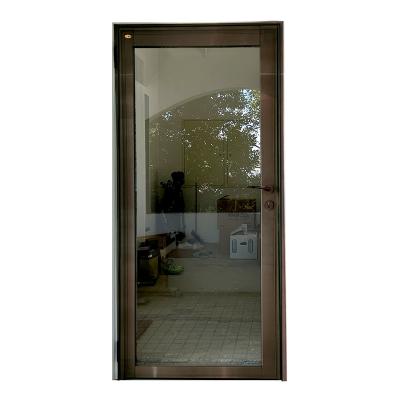 China Sound Insulation Taiwan Brand Modern Glass Door Titanium Steel-Framed Soundproof Glass Door For Export Reducing noise by 35 dB for sale