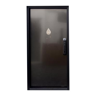 China Null Hot Selling Modern Entry Door Waterdrop Diamond Titanium Artistic Foyer Soundproof Door for sale