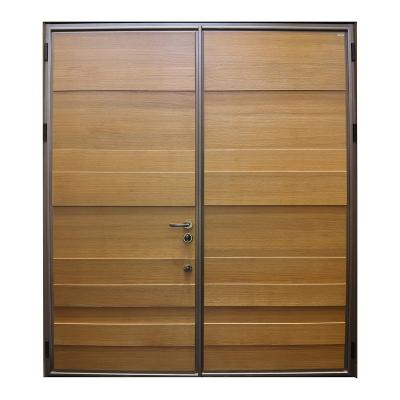 China Null H3 Woodworks C-type-Excellent Quality Entry Door Expressing Depth And Dimension With The Beauty Of Natural Wood for sale