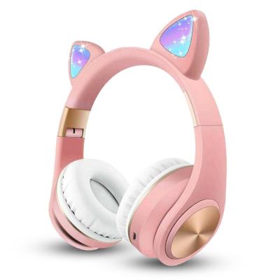 China Christmas Cute Safety Wireless Audio Perfect Best Beautiful Gift Healthy Gift Protect Comfortable Hearing Girls Earphone for sale