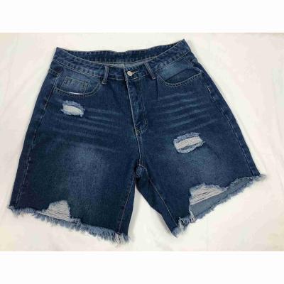 China Fashion Custom Made Cheap Breathable Jean Shorts Jeans Women Ripped Comfortable Breathable for sale