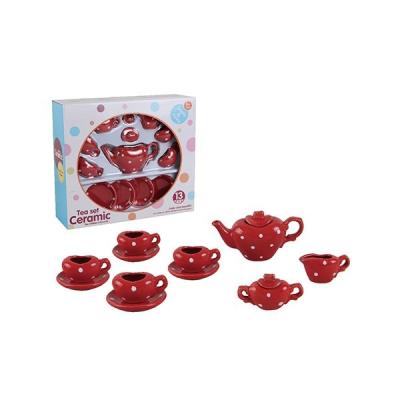 China INTELLIGENCE TOYS Ceramic Diy Tea Set Toys for Boys and Girls Play for sale