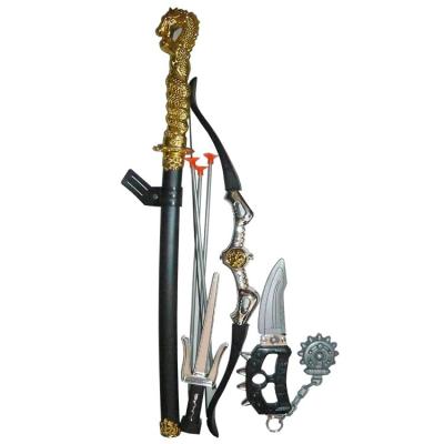 China PP+PE Kids Weapon Set High Quality Sword Toys Samurai Sword Toys for sale