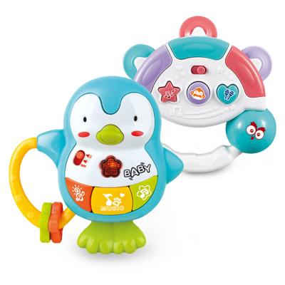 China Mini Cartoon Musical Baby Toy Educational Plastic Baby Toy 12.5*13.5cm for sale