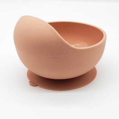 China BPA Spill Proof Silicone Suction Bib Free Bolw Spoon Sets Silicone Bowl Baby for sale