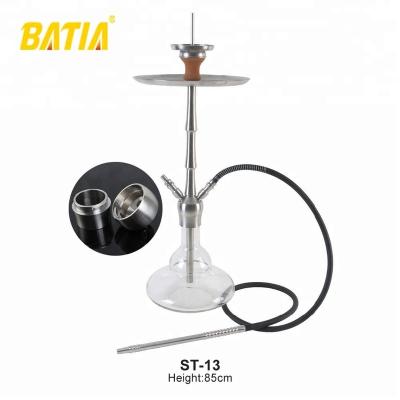 China 2019 Wholesale High Quality Royal Luxury Stainless Steel Hookah Shisha Shisha Europe Stainless Steel Hookah Shsiha Hose for sale