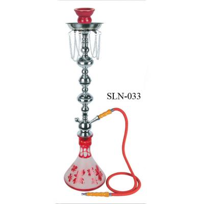 China Wholesale Cheap Royal Metal Stem Hookahs Smoking 2 Hose Full Set Shisha Iron Stem Hookah for sale