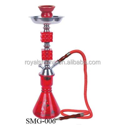 China Glass Vase A New Style Suitcase Metal Shisha Glass Bottle Acrylic Narguile Dschinni Tabaco Hookah for sale