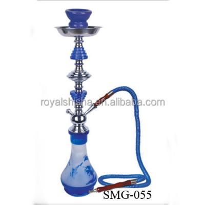 China Wholesale Colorful Chinese Good Quality Hookah Shisha Modern Design Glass Bottle Hookah for sale