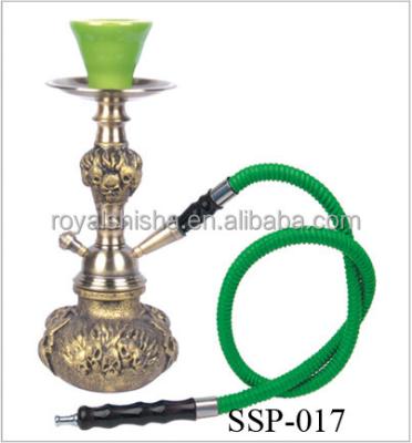 China Resin Stem Small Green Pot Party Decoration Wave Hot Selling Unique Hookah for sale