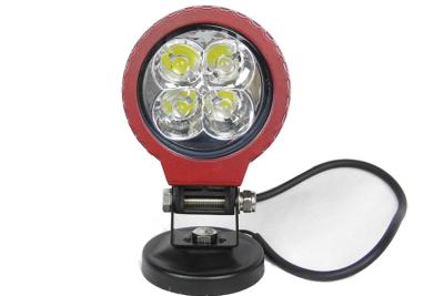 China Red Ring 12W Epsitar Automotive LED Work Lights Off road Driving Lights with PC Lens for sale