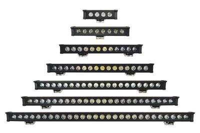 China 6063 Aluminium Alloy Single Row Off Road LED Light Bars 4x4 Auto parts , 38 / 44 Inch for sale