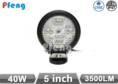 China Cree redondo de 5 pulgadas 40W llevado de las luces de conducción del camino 10W brillante estupendo cada lumen del LED 3500 en venta