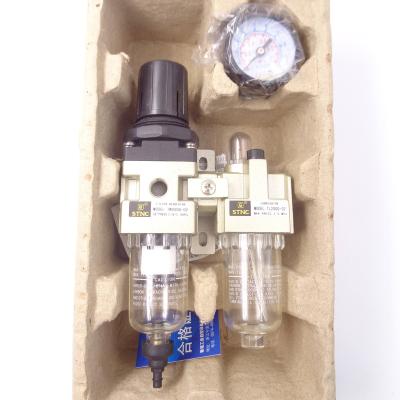 China 4010 Hotels STNC TC2010 3010 High Pressure Compressed 1/4 1/8 1/16 SMC Heavy Duty Pneumatic Air Regulator Filters for sale