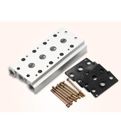 China Airtac Hotels Oxidation 4V110 4V120 4V130 Aluminum Pneumatic Solenoid Valve Type China Factory High Quality Confluence Board for sale