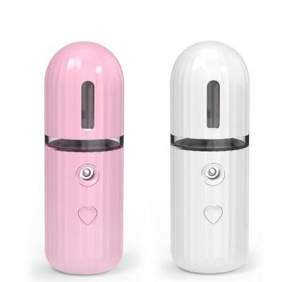 China One Click Button Mini Portable Nano Facial Mist Sprayer Mist Sprayer With Skin for sale