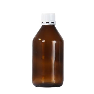 China Medicine Clear Lab Reagent Bottle Wide Mouth With Glass Stopper For 200ml 500ml 1000ml for sale