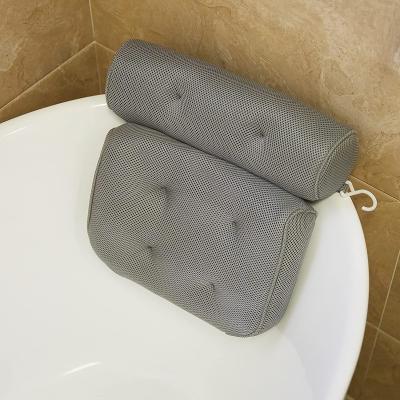 China Amazon Viable Hot Sales Wholesale Non-slip Luxury Soft Luxury Spa Bath Pillow For Bathtub for sale