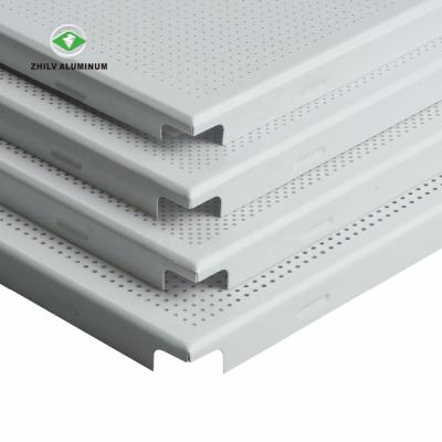 China Perforated Ceilings Size Best Quality Price 600*600mm Suspended Aluminum Perforated Ceiling Tiles for sale