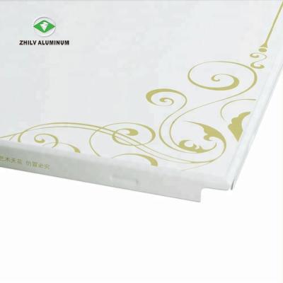 China Good Quality Perforated Tin Drop Ceiling Tiles 2X4 Concave for Hotel for sale