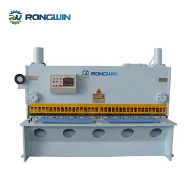 China Hotels China Supplier QC11Y E21s Controller Hydraulic Guillotine Shearing Machine for sale