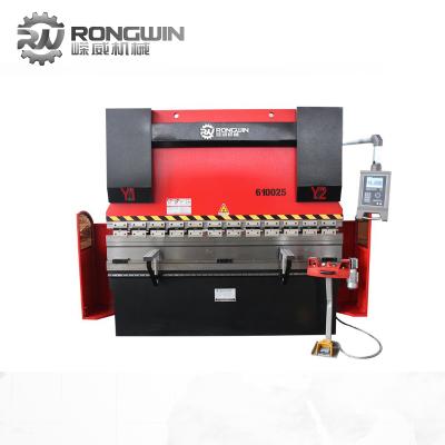 China Stainless Plate Bending Electro Servo Automatic Metal Plate Hydraulic Bending Machine With DELEM DA52S.High Precision 63 Ton Press Brake for sale