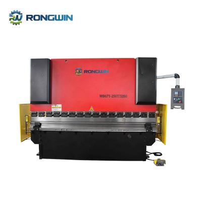 China Hotels WD67Y 40T 63T 80T 100T 200T 300T 500T E21 Controller NC Type Hydraulic Press Brake for sale