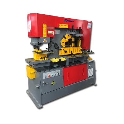 China Metal Sheet Stamping Q35Y-20 Hydraulic And Shear Combo Punching Machines 90 Ton By Locksmiths for sale