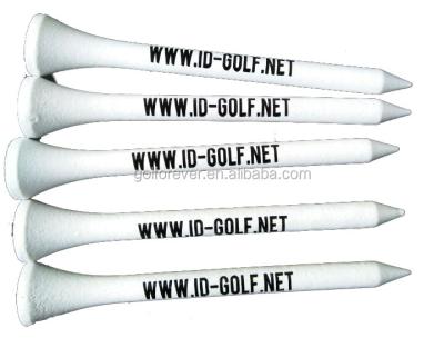 China Used for golf driving range and golf course logoed wood golf tee and wood golf tee for sale