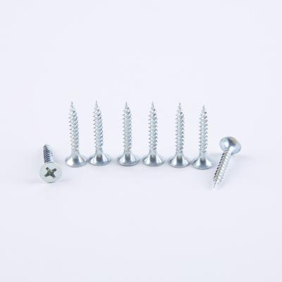 China Blue White Galvanized Phillips Drywall Screw Header Punch Die 1 1/4 Thread Fine for sale