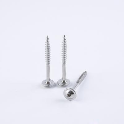 China Six-lobe 6 304 316 inch 410 stainless steel pan washer head six-lobe m4 self tapping screw for sale