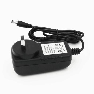 China ABS+PC Power Supply 12V DC 2A AC 100-240V 50/60Hz Flame Retardant Material Power Adapter 90cm Cable Length 5.5-2.5mm Jack Compatible With TV Box for sale