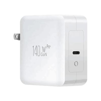 China Electronic devices such as Cell Phones and Computers QC 1-Port USB-C PD3.1 Wall Charger 140W HKKUNCAN 140W GaN Charger Support for sale