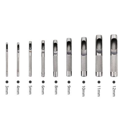 China 9pcs Multi Functional Hollow Punch Set for sale