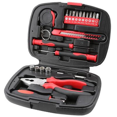 China Professional Home Household Repair DIY Tool Box Set Kit Combination Mechanic General DIY Tools Combination With Mini Box for sale