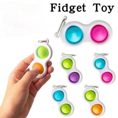 China Dimple Fidget Toy Set Stress Reliever Autism Worry Relief Stress Strain Hand Toys Single Hand Toys For Kids Adults for sale