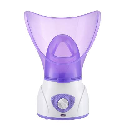 China Professional Portable Ionic Nano Mist Sprayer Electric Hydrating Face Moisturizer Beauty Face Cream Steamer Facial Steamer for sale